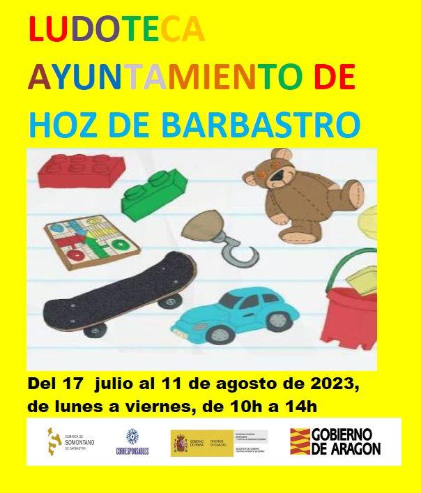 Imagen Casi un mes de Ludoteca en Hoz de Barbastro