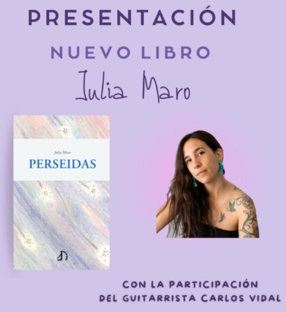 Imagen Presentación libro ‘Perseidas’ de Julia Maro en Costean