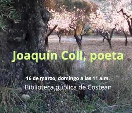 Imagen Los Poemas de Joaquín Coll en la Biblioteca de Costean
