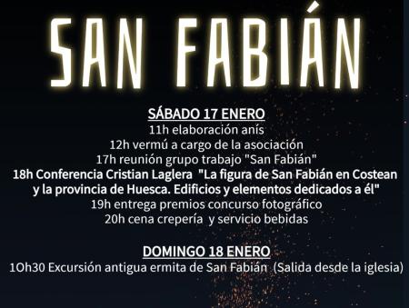 Imagen Costean celebra sus fiestas de San Fabián