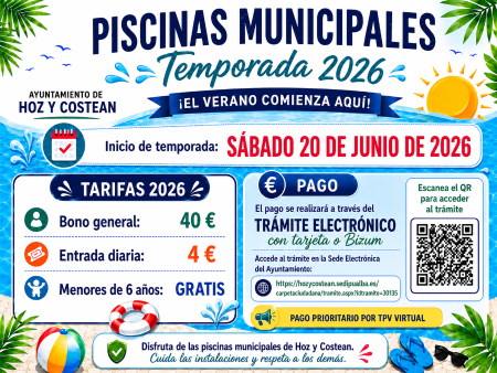Imagen Apertura de las piscinas municipales