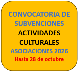 Imagen Convocatoria de subvenciones para Asociaciones