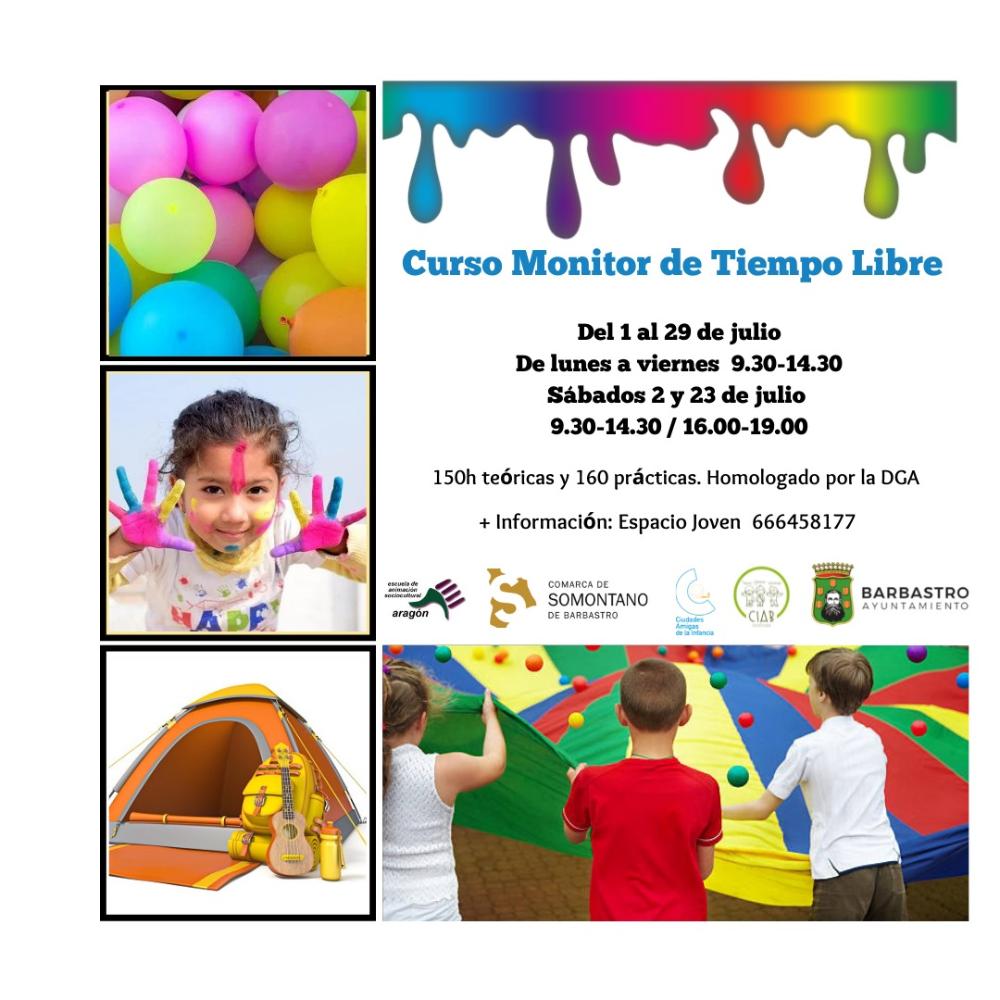 Imagen Nuevo curso de monitor de tiempo libre
